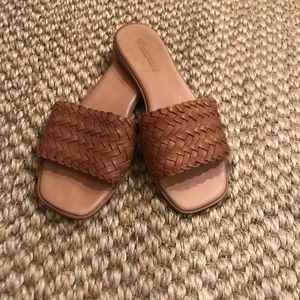 COPY - Size 6.5 Madewell Lianne Woven Slide Sandal